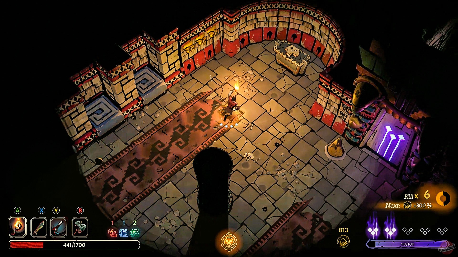 Скриншот из игры Curse of the Dead Gods - 50