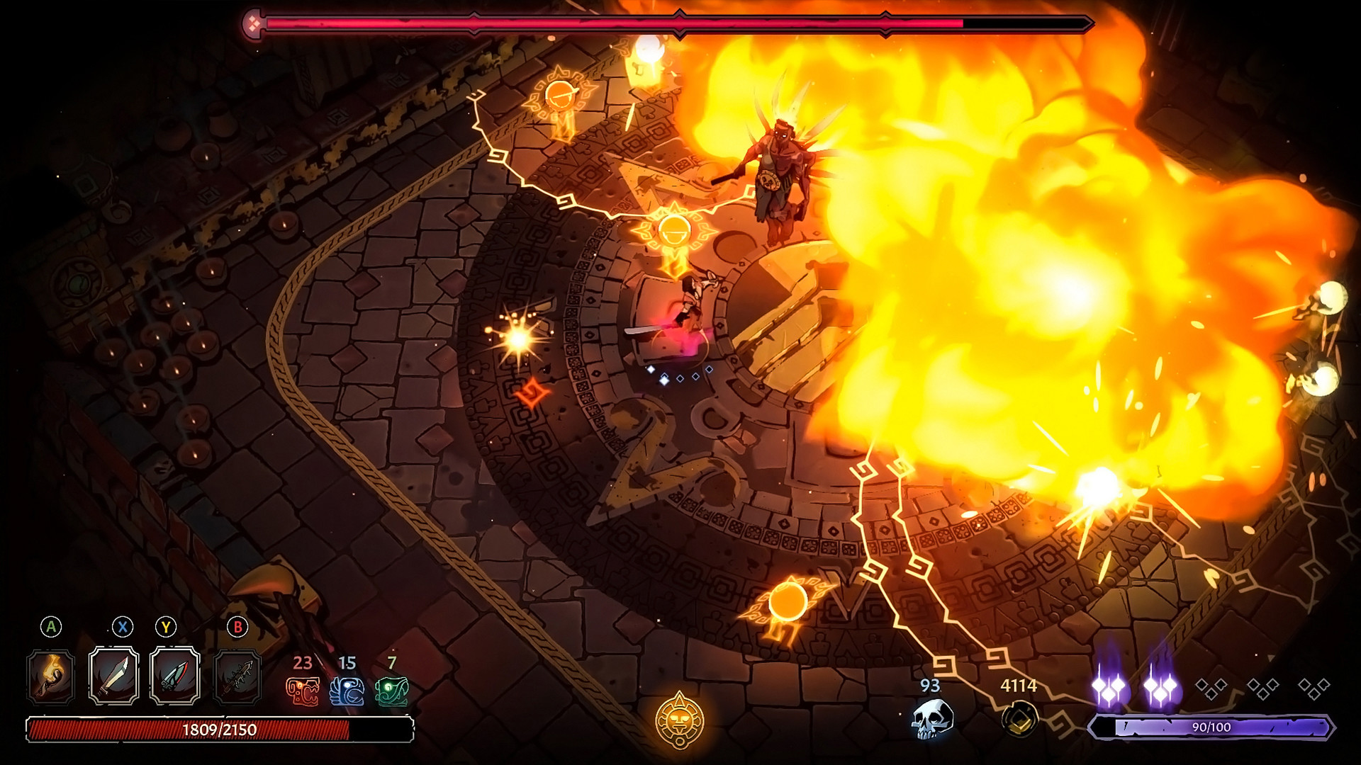 Скриншот из игры Curse of the Dead Gods - 18