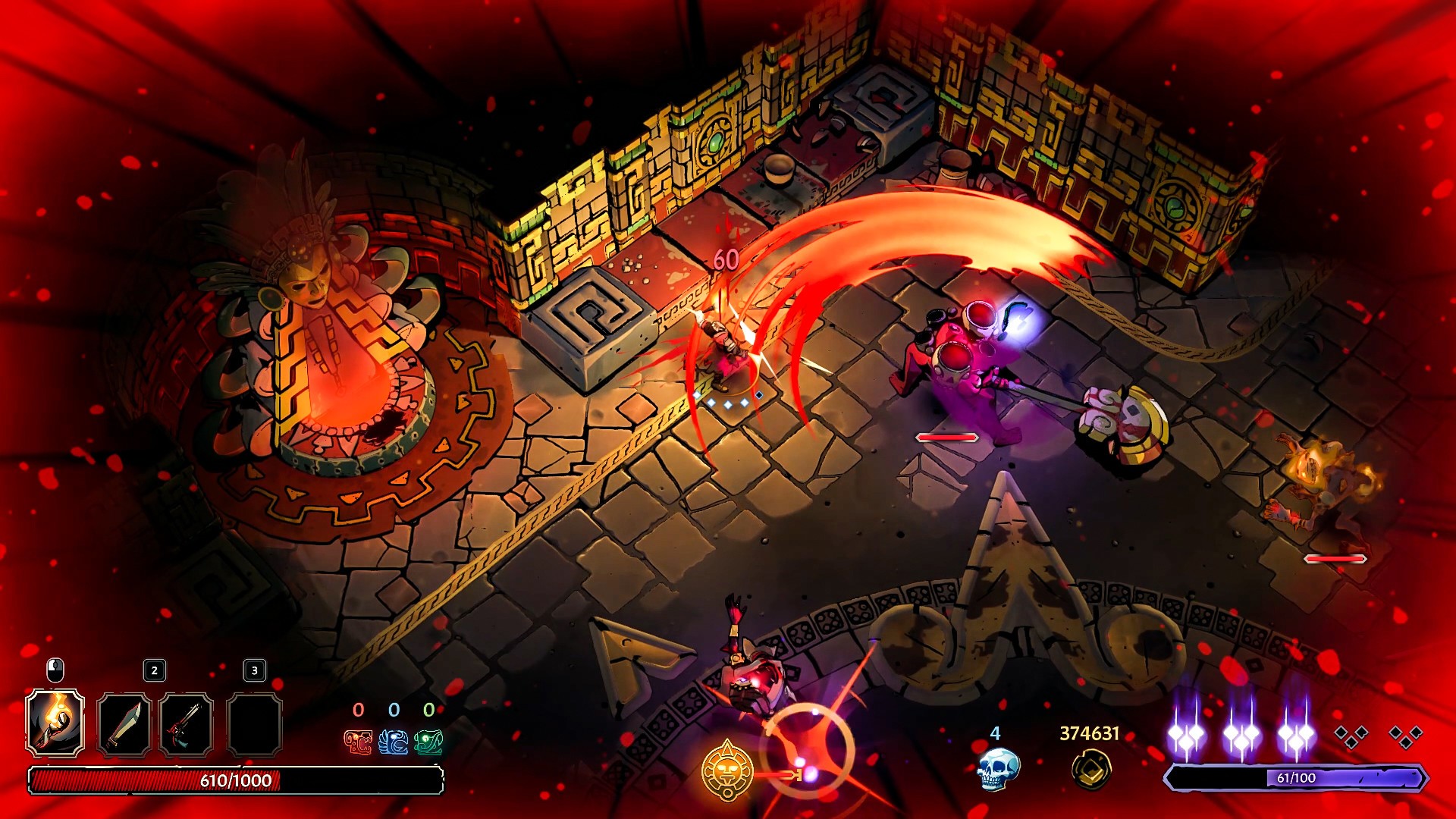 Скриншот из игры Curse of the Dead Gods - 37