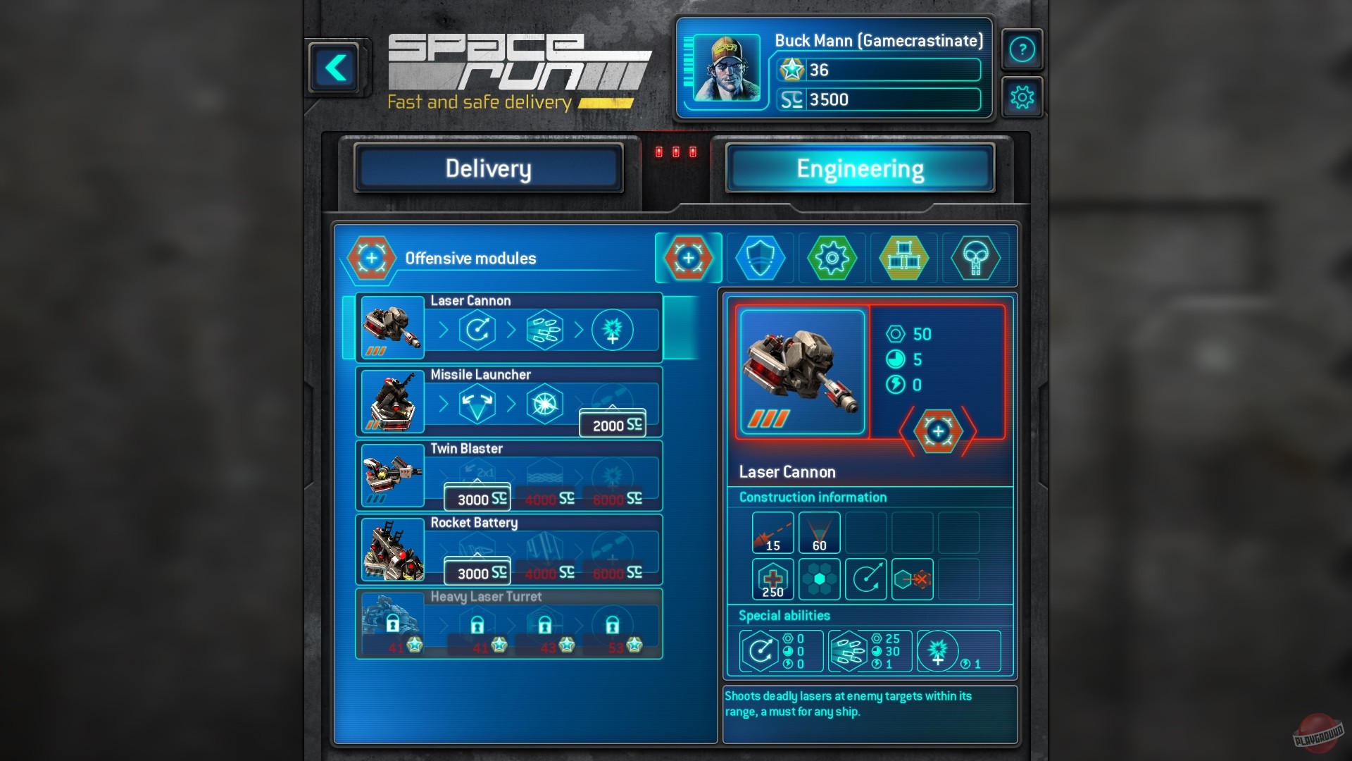 Скриншот из игры Space Run - 37