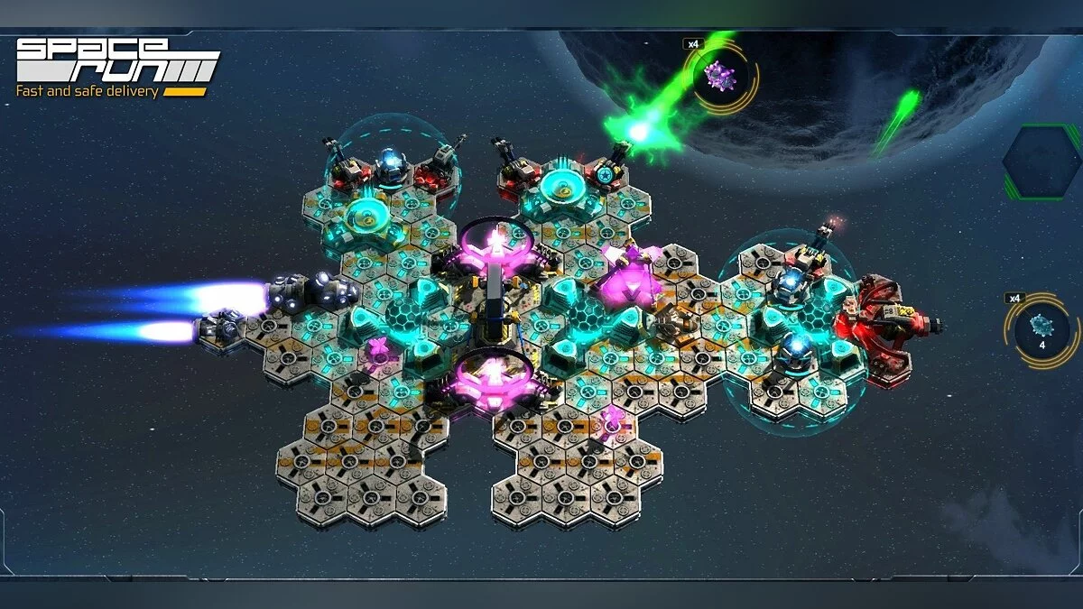 Скриншот из игры Space Run - 21