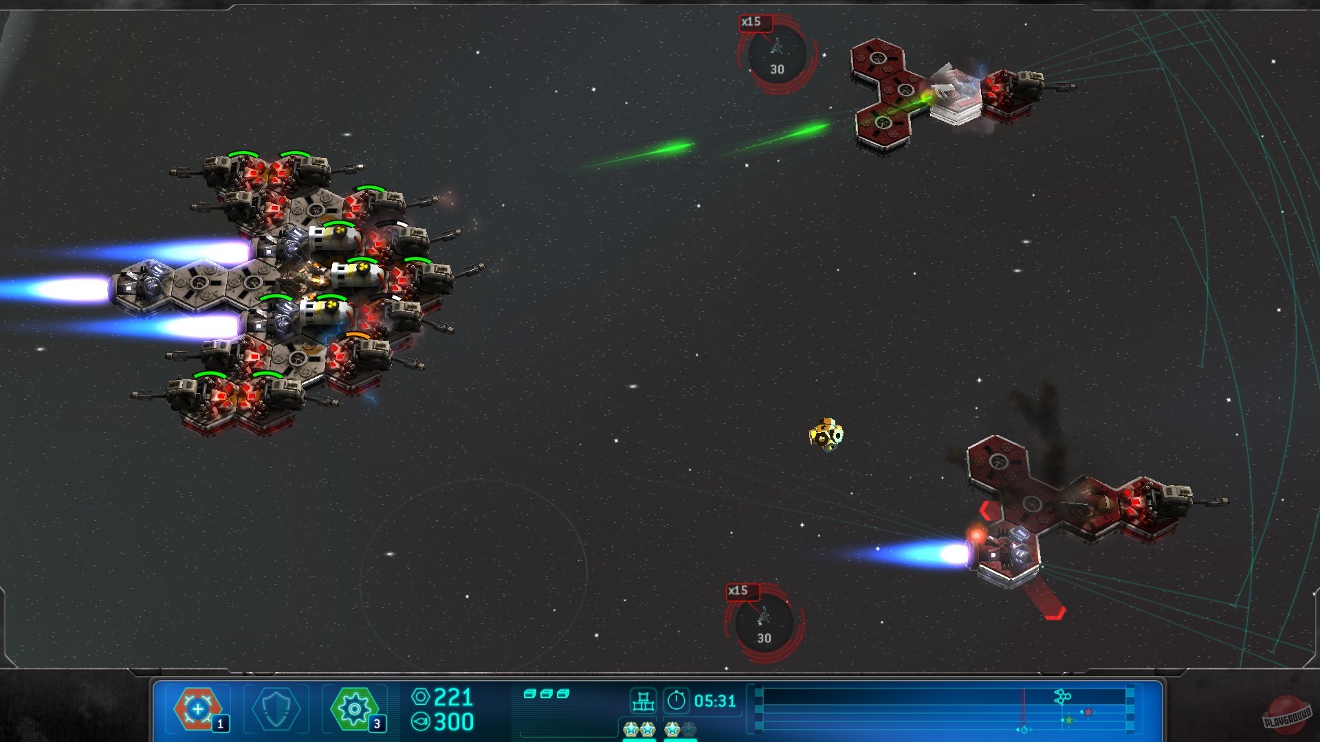 Скриншот из игры Space Run - 44