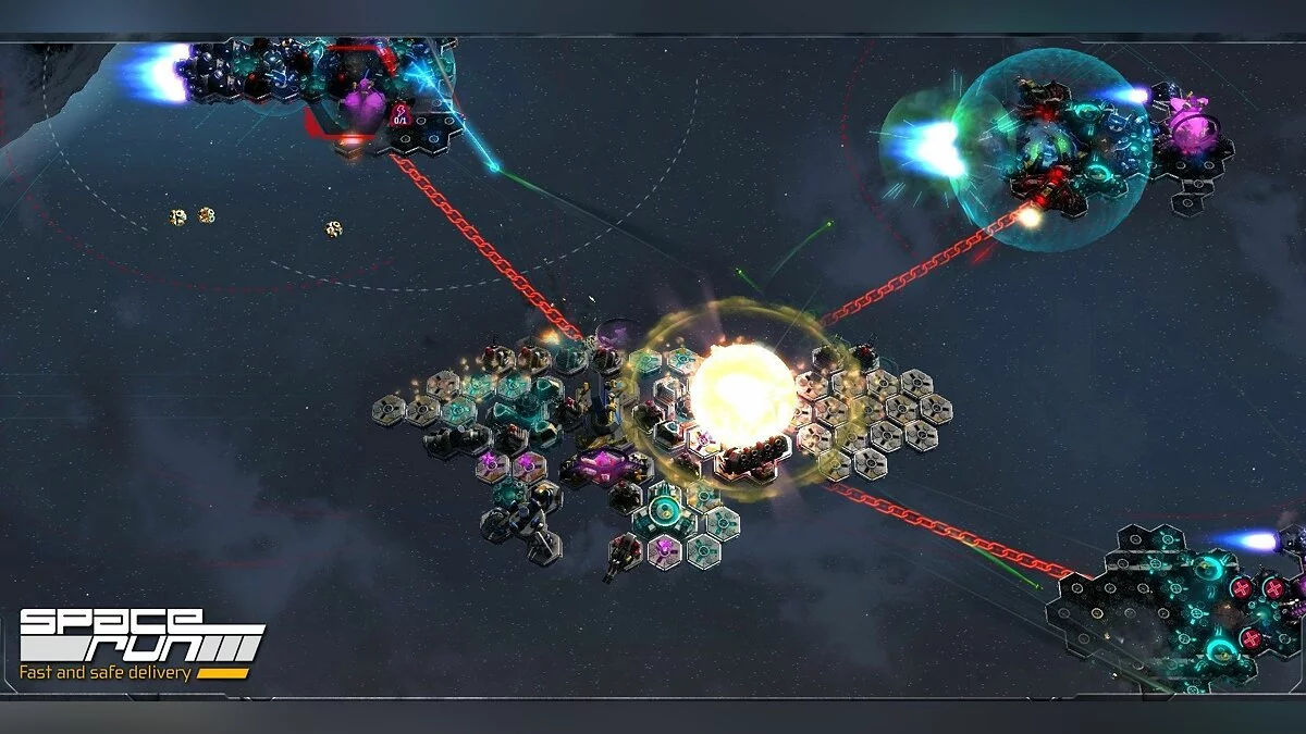 Скриншот из игры Space Run - 7