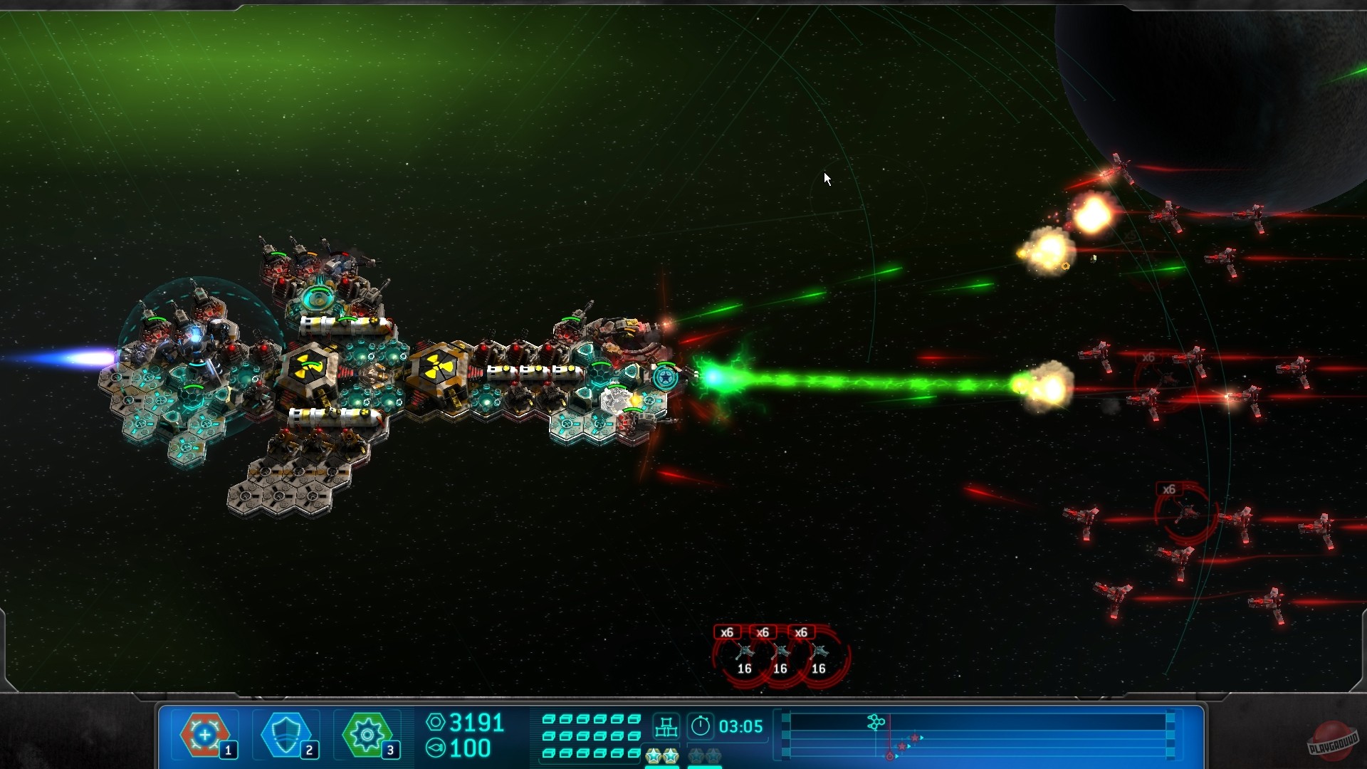 Скриншот из игры Space Run - 45