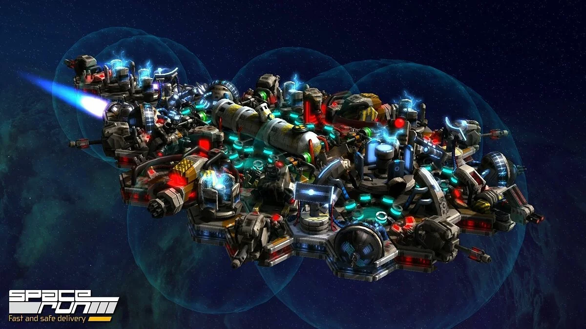 Скриншот из игры Space Run - 10