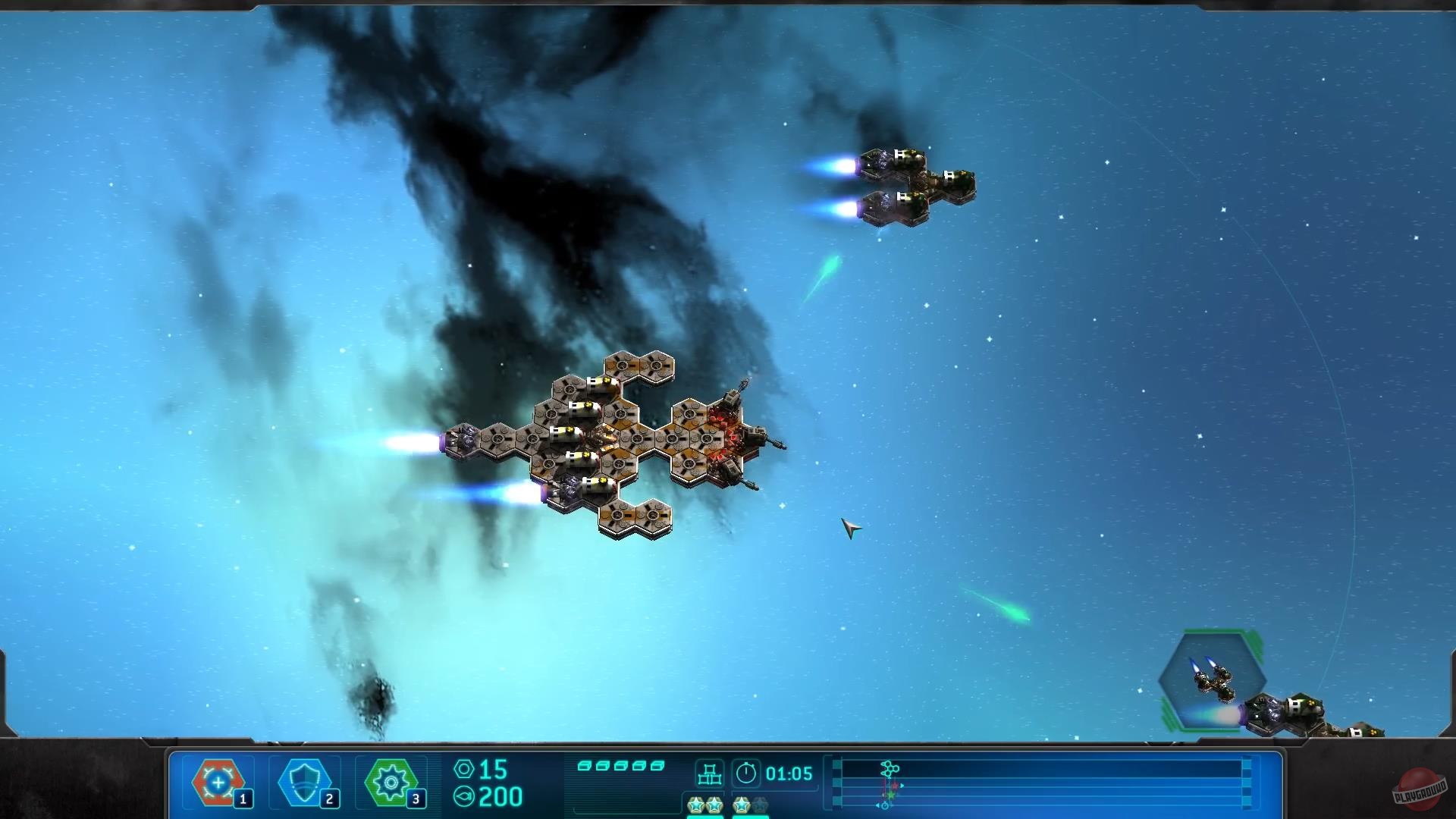 Скриншот из игры Space Run - 6