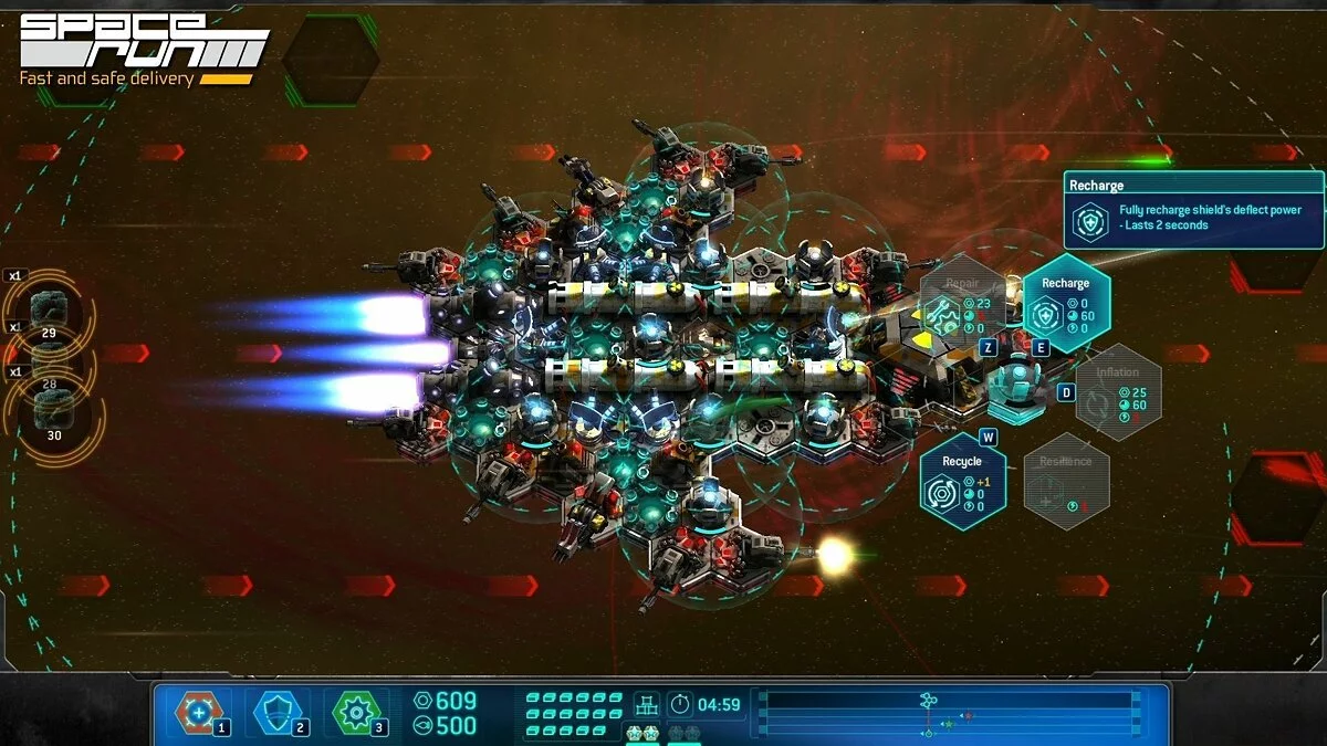 Скриншот из игры Space Run - 32