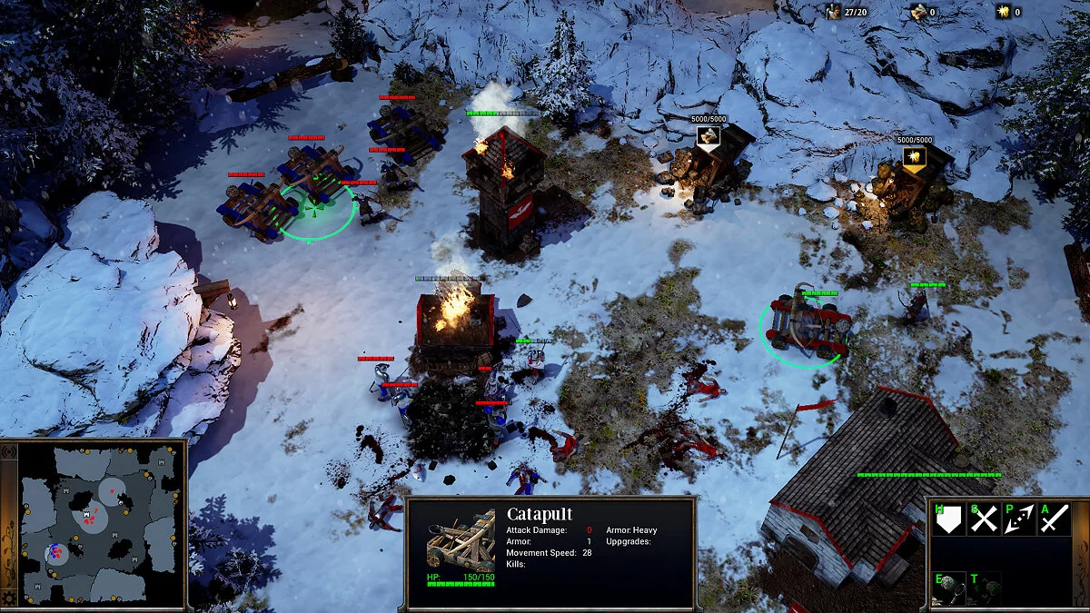 Скриншот из игры BANNERMEN - 24