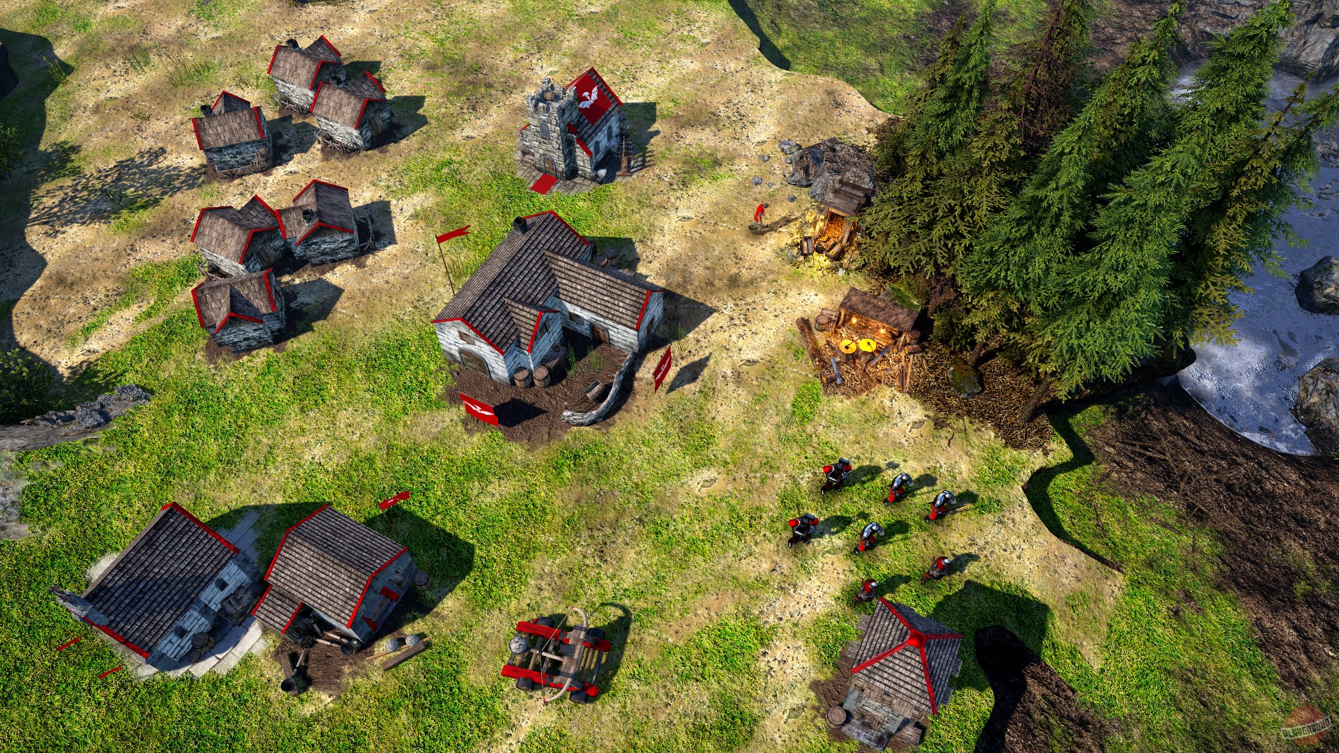 Скриншот из игры BANNERMEN - 10