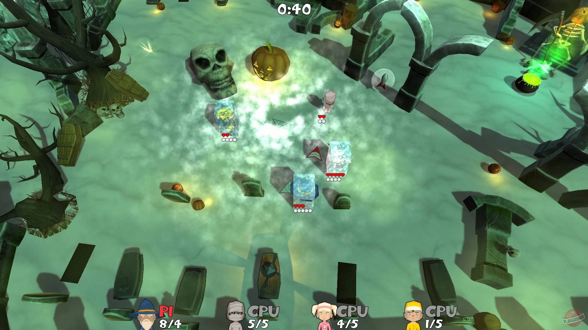 Скриншот из игры Super Snow Fight - 19