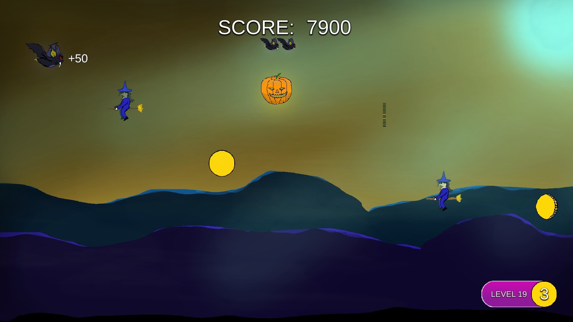 Скриншот из игры Flappy Bat - 4