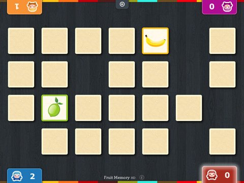 Скриншот из игры Fruit Memory - 2