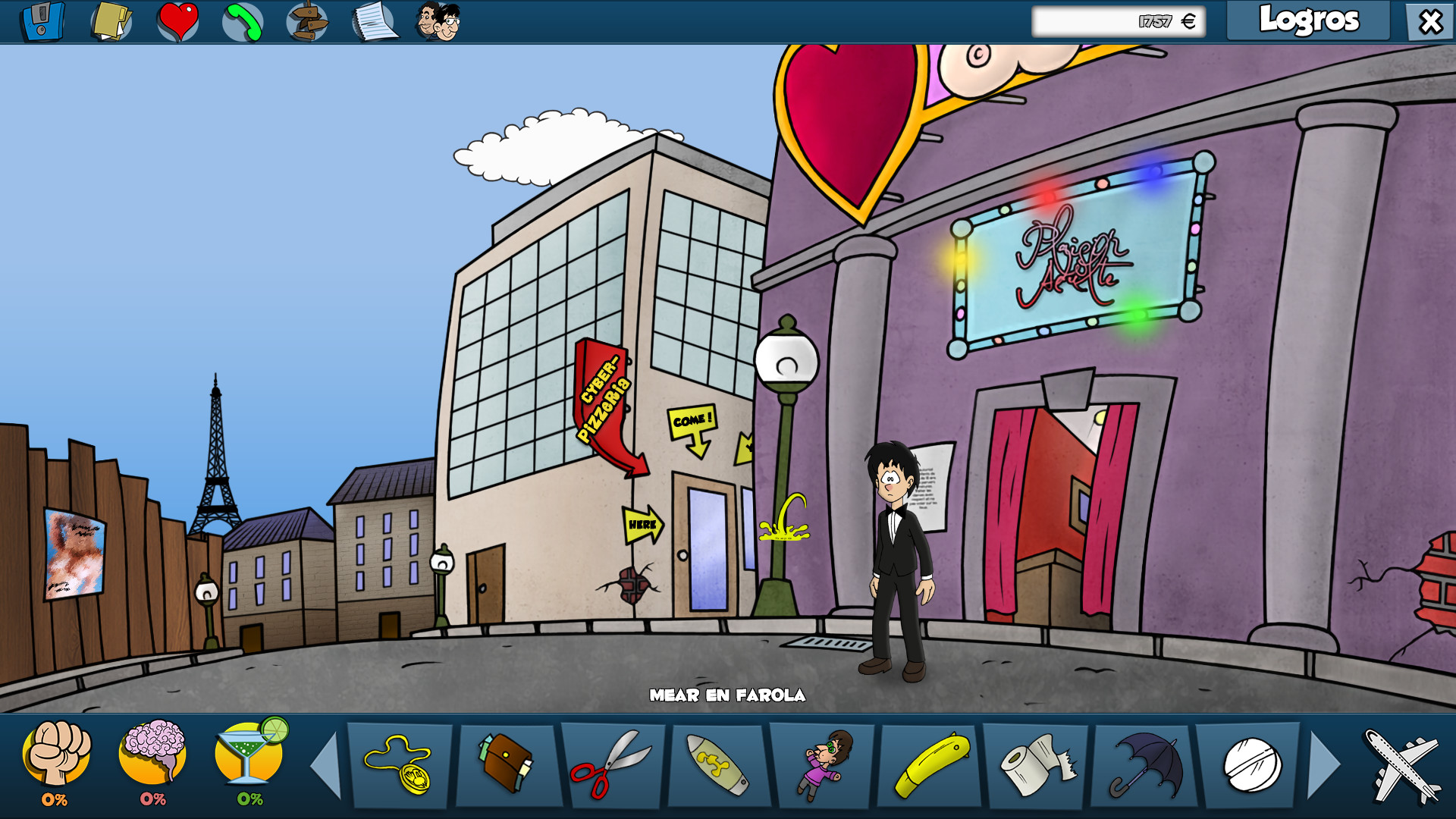 Скриншот из игры James Peris 2: La fuente de la eterna embriaguez - 1