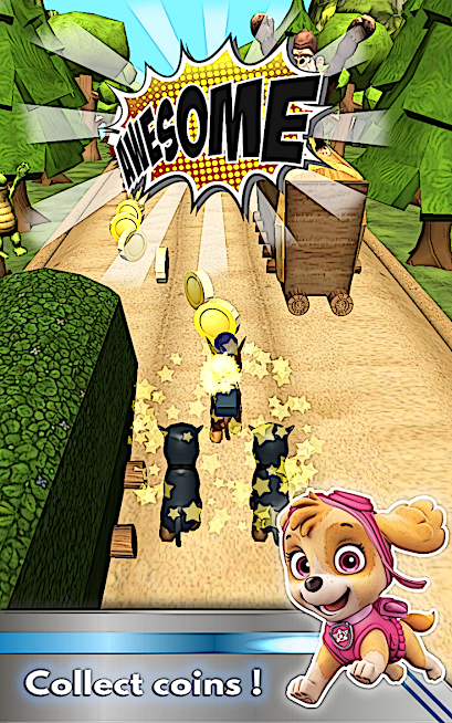 Скриншот из игры PAW Patrol: Pups Runner - 2