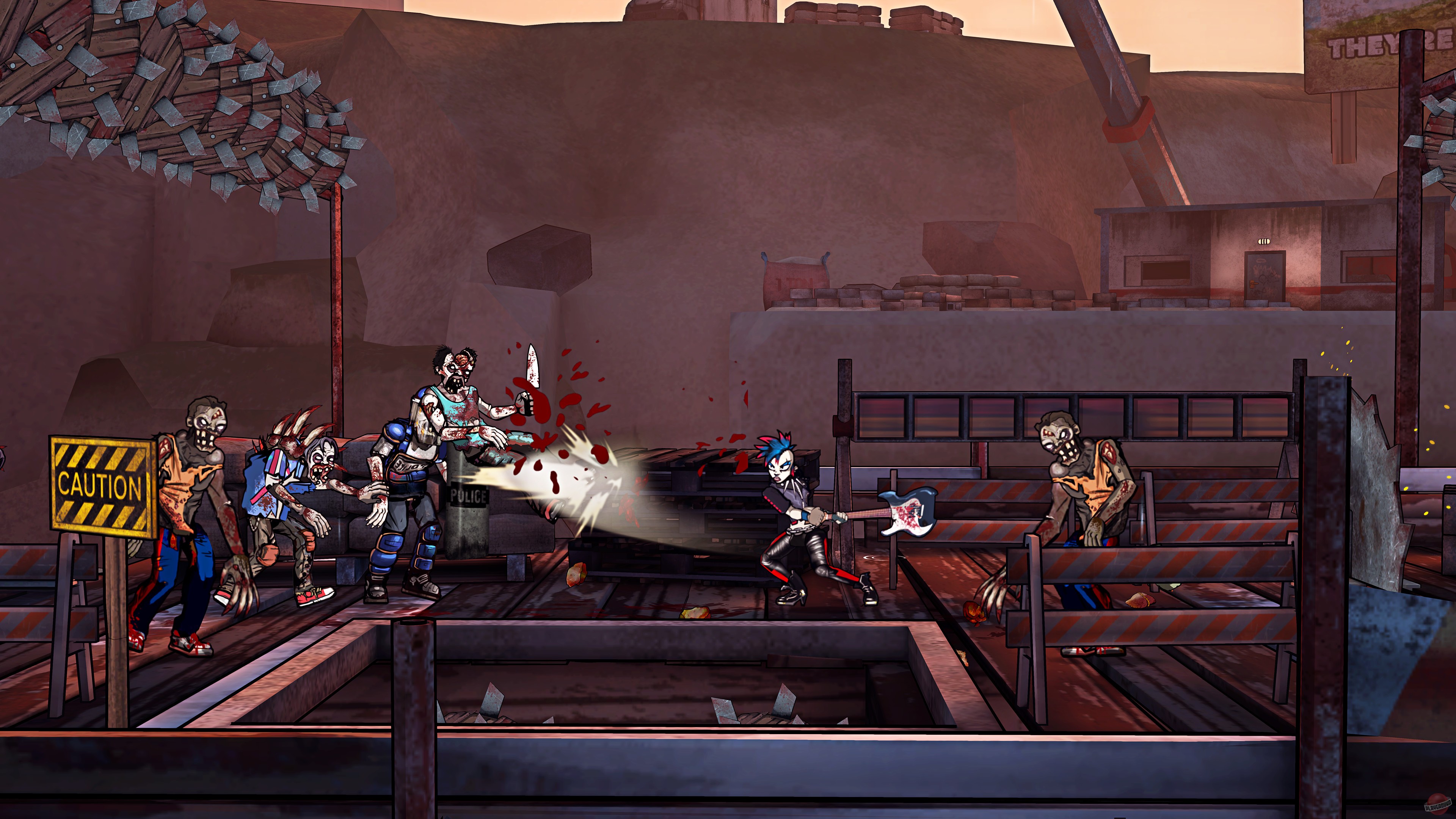 Скриншот из игры Bloody Zombies - 28