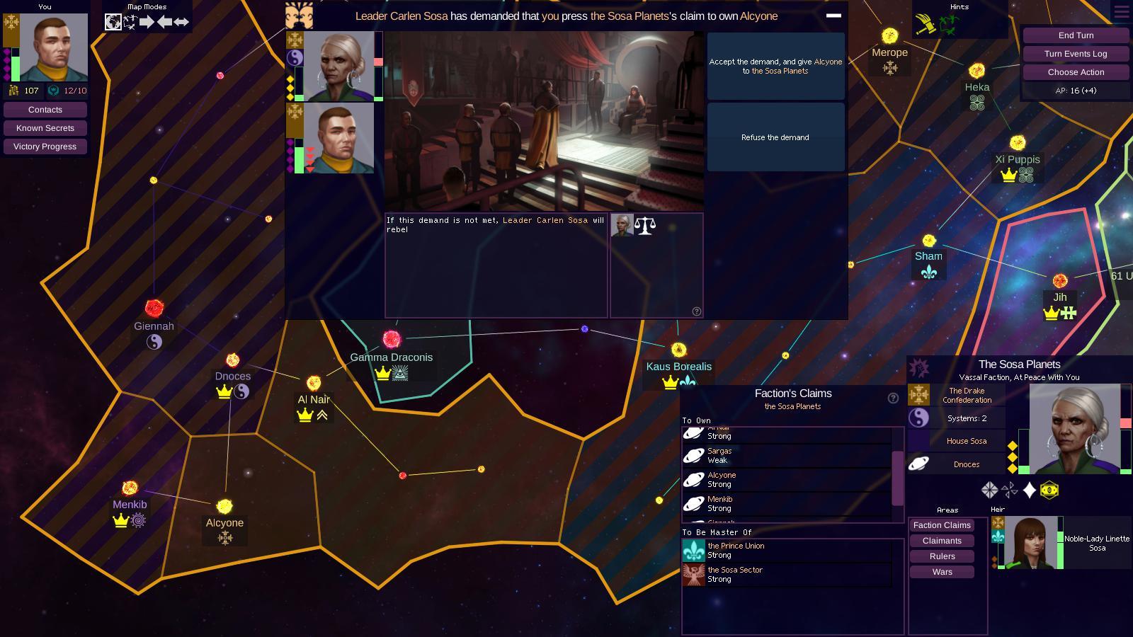 Скриншот из игры Star Dynasties - 33