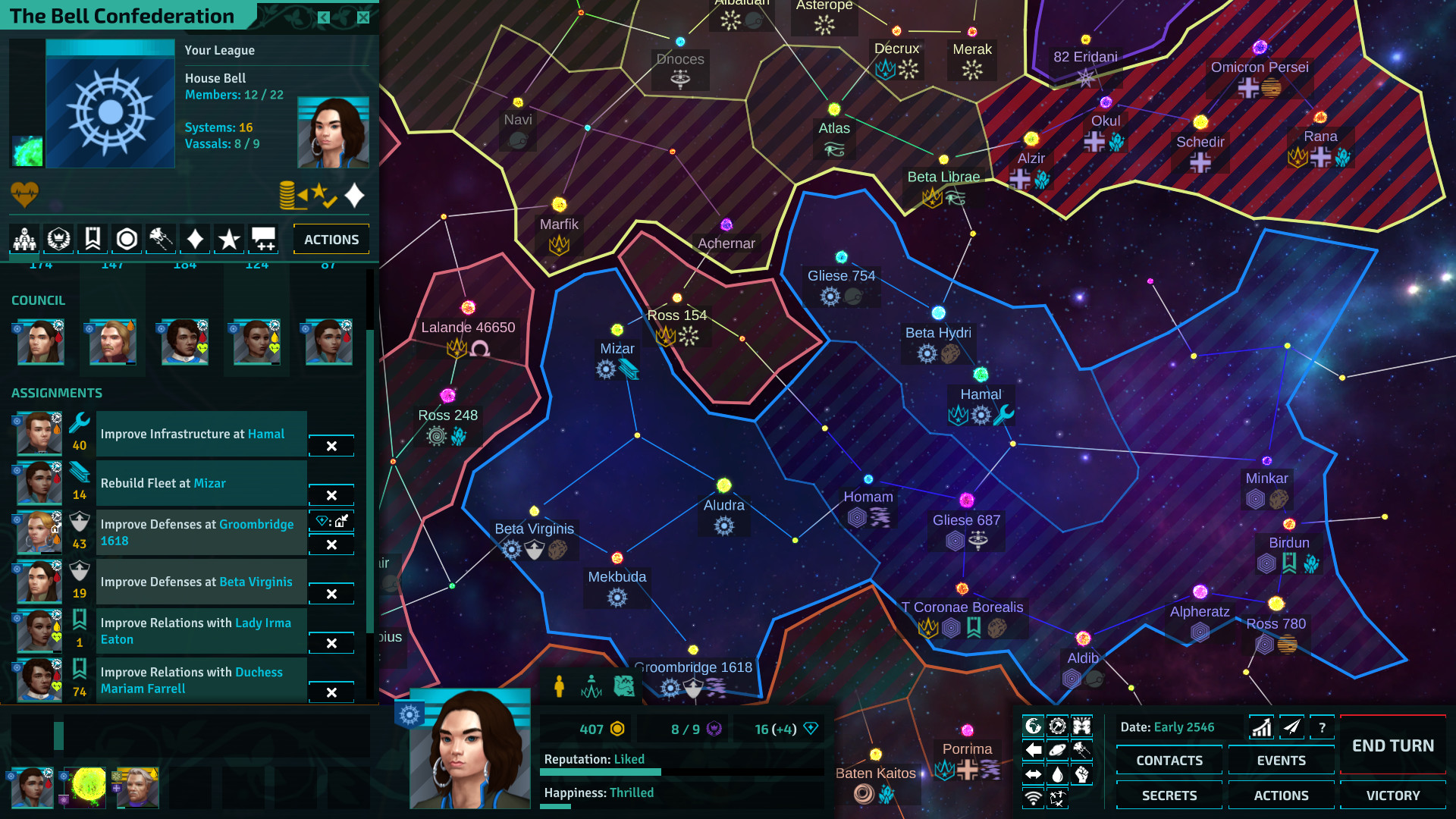 Скриншот из игры Star Dynasties - 2