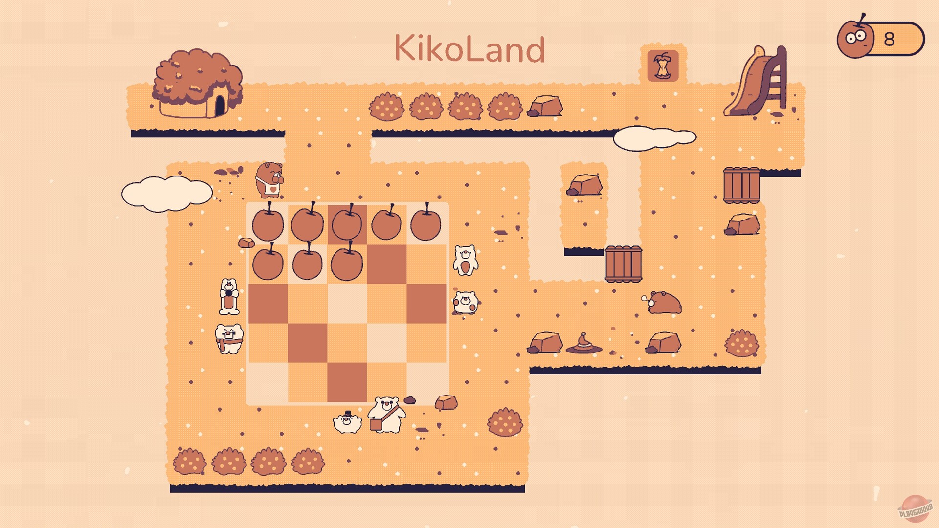 Скриншот из игры Kiko's Apple Adventure - 4