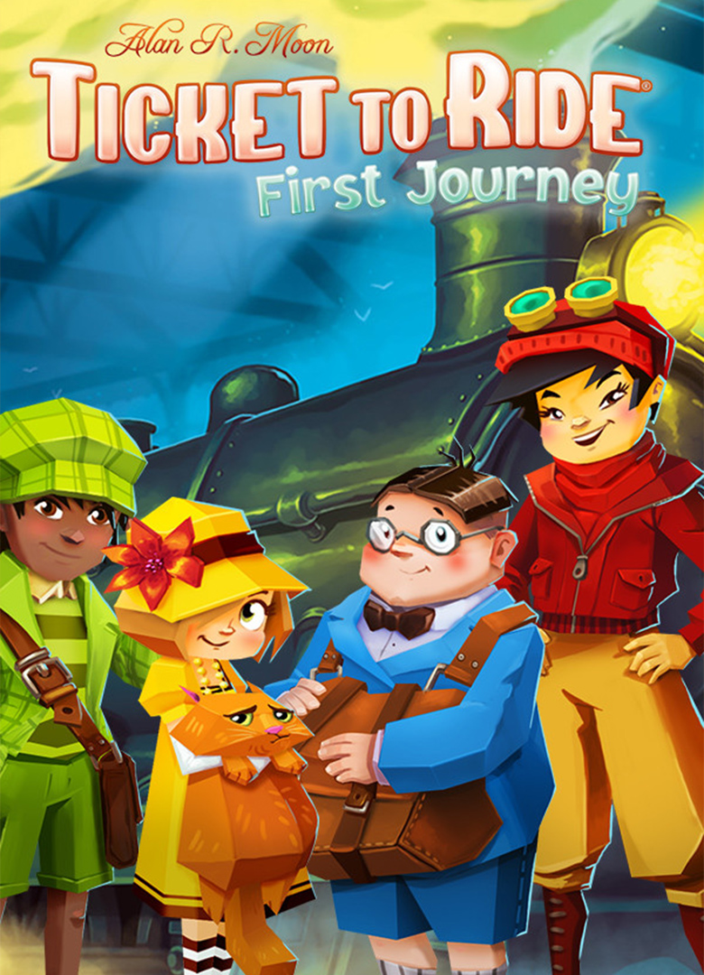 Обложка игры Ticket to Ride: First Journey
