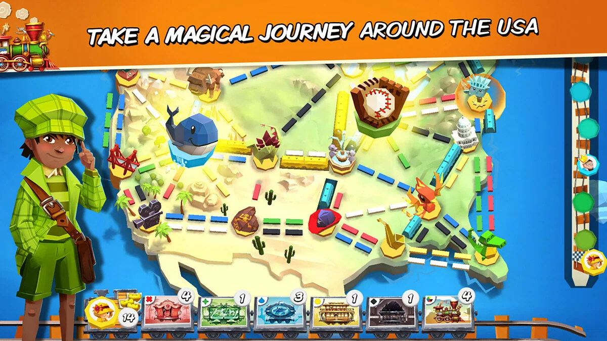 Скриншот из игры Ticket to Ride: First Journey - 28