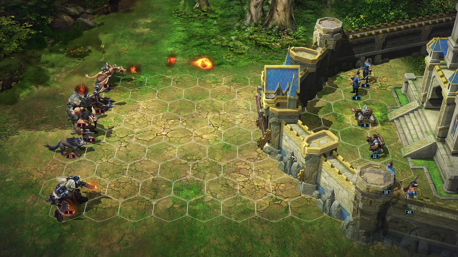 Скриншот из игры Pennon and Battle - 17