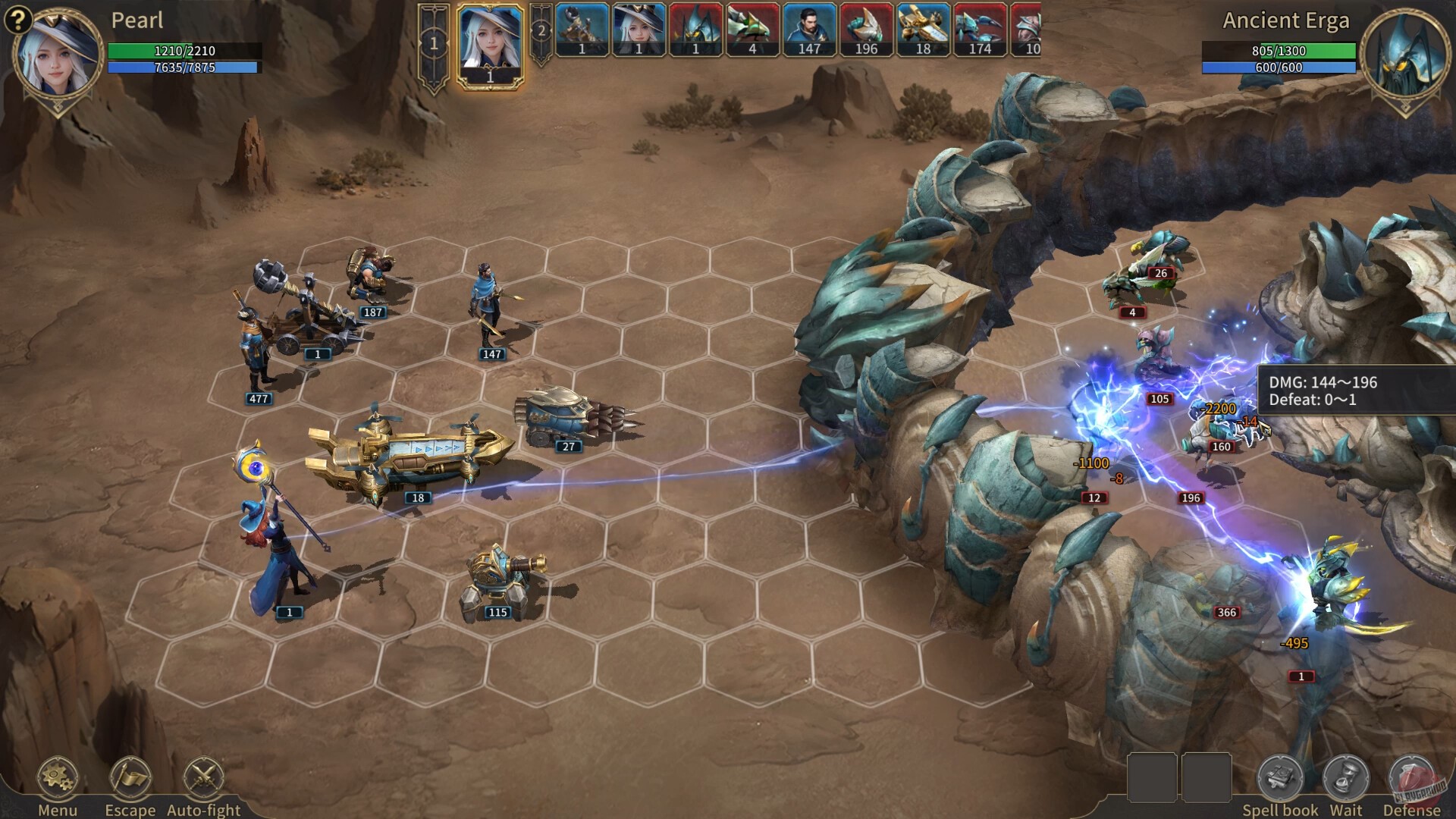 Скриншот из игры Pennon and Battle - 3