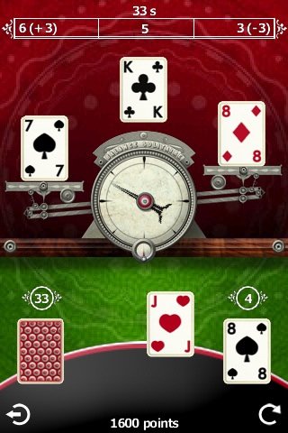 Скриншот из игры Balance Solitaire - 1