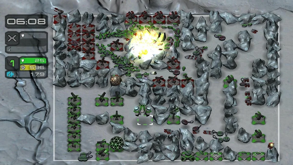 Скриншот из игры Comet Crash - 4