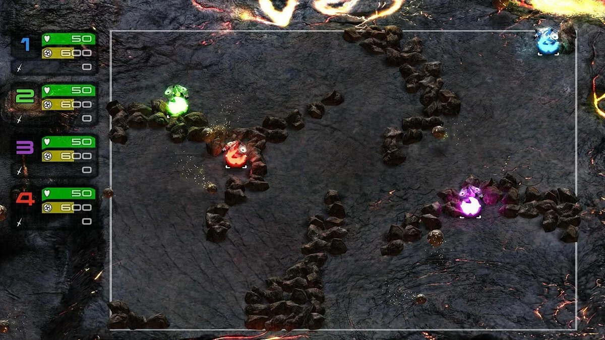 Скриншот из игры Comet Crash - 5