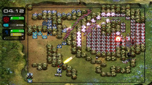 Скриншот из игры Comet Crash: Bionic Swarm - 4