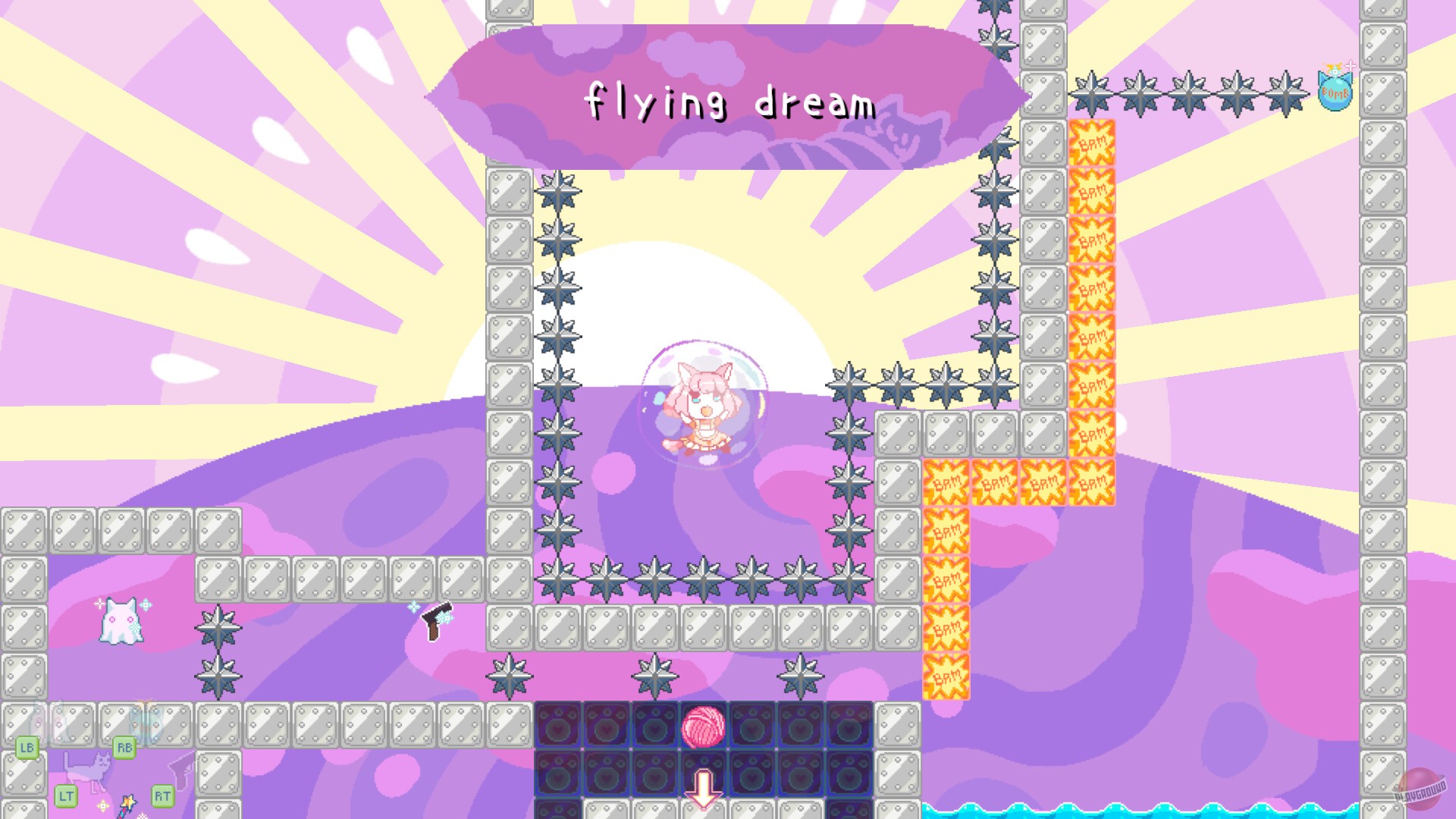 Скриншот из игры Super Puzzled Cat - 6