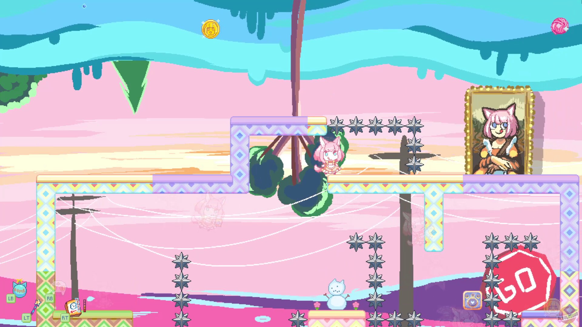 Скриншот из игры Super Puzzled Cat - 5