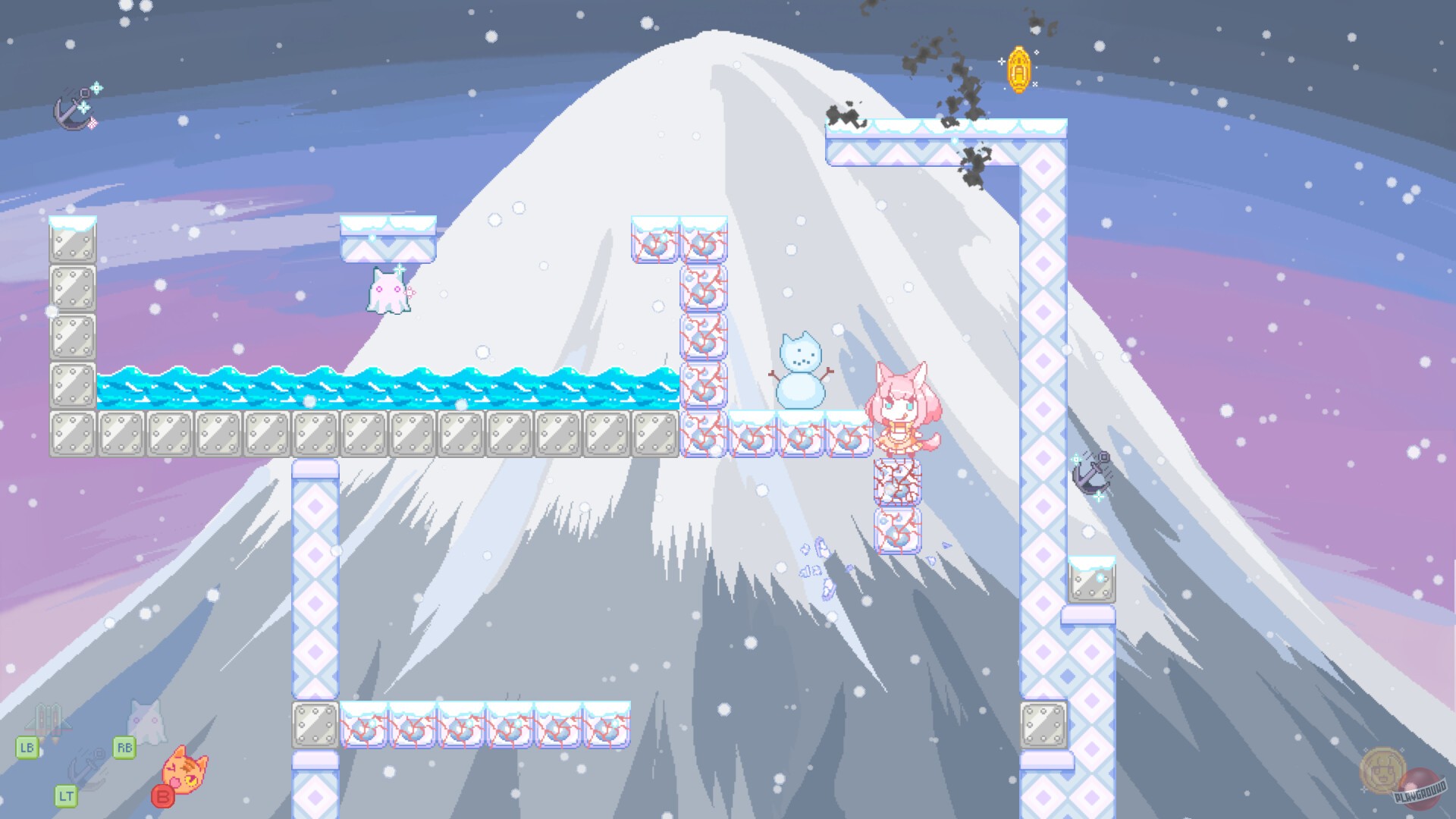 Скриншот из игры Super Puzzled Cat - 4