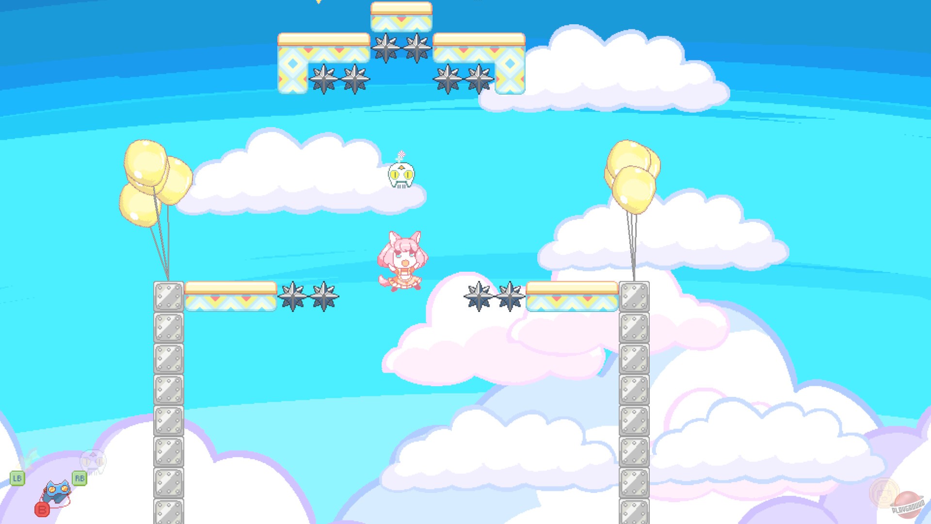 Скриншот из игры Super Puzzled Cat - 3