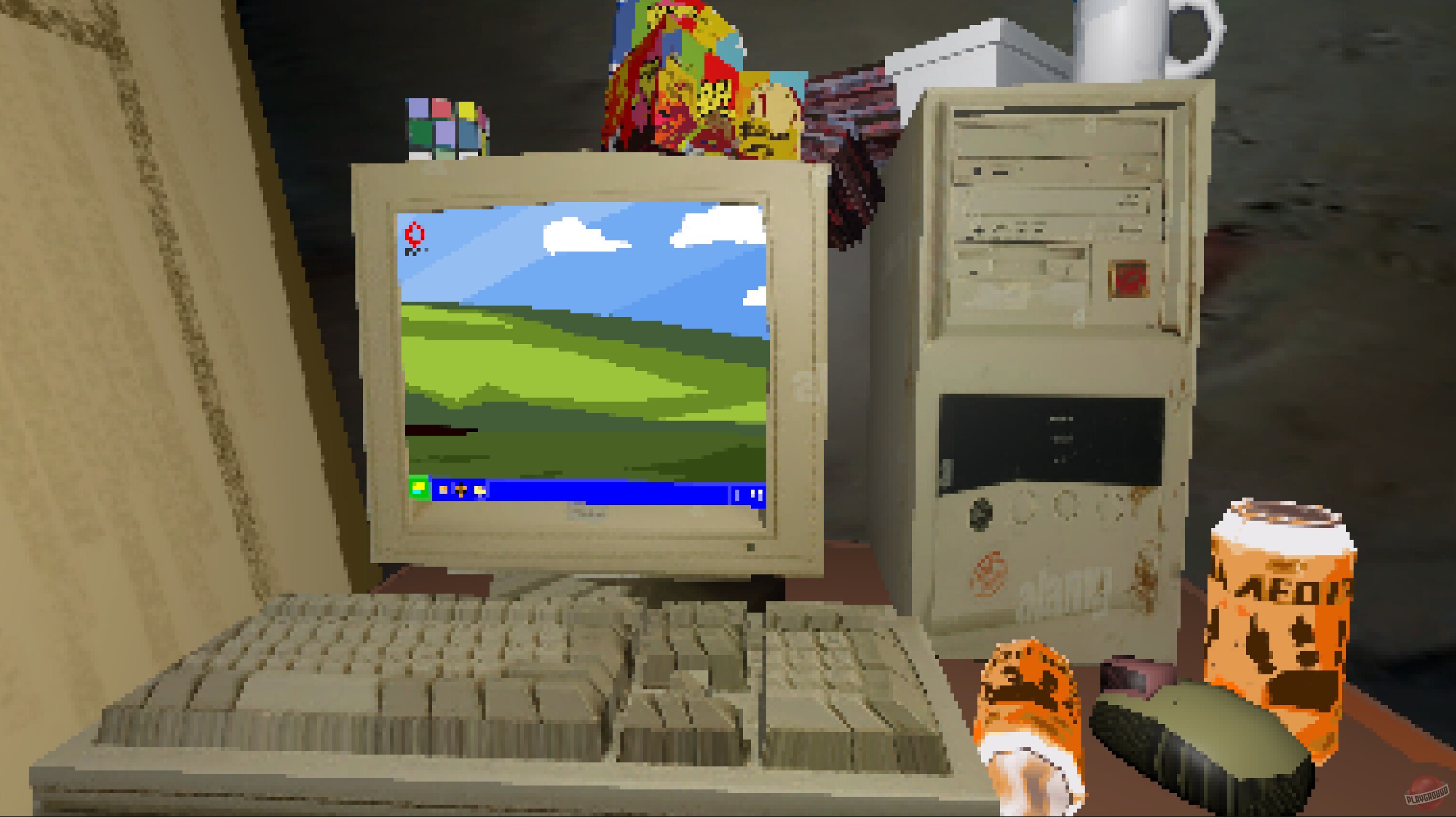 Скриншот из игры Snow Town Geek Store - 21