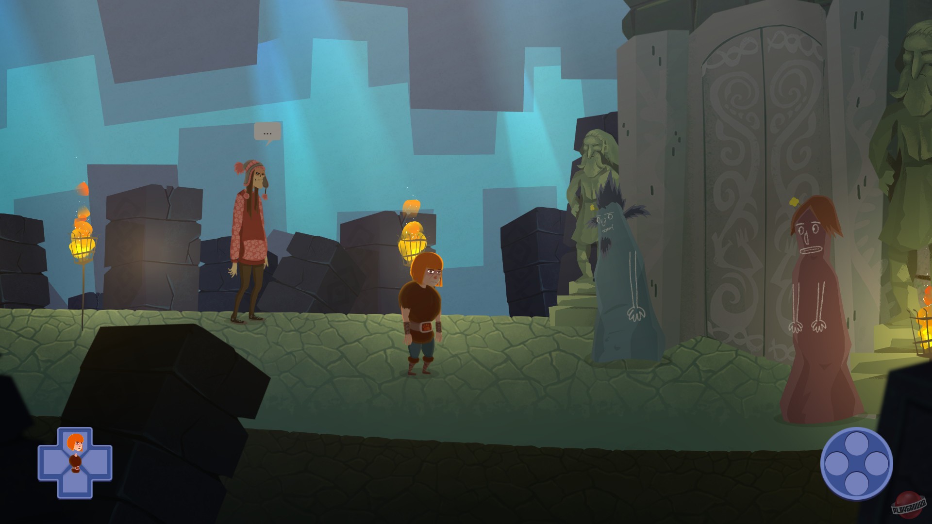 Скриншот из игры Helheim Hassle - 28