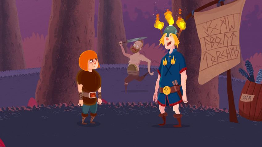 Скриншот из игры Helheim Hassle - 1