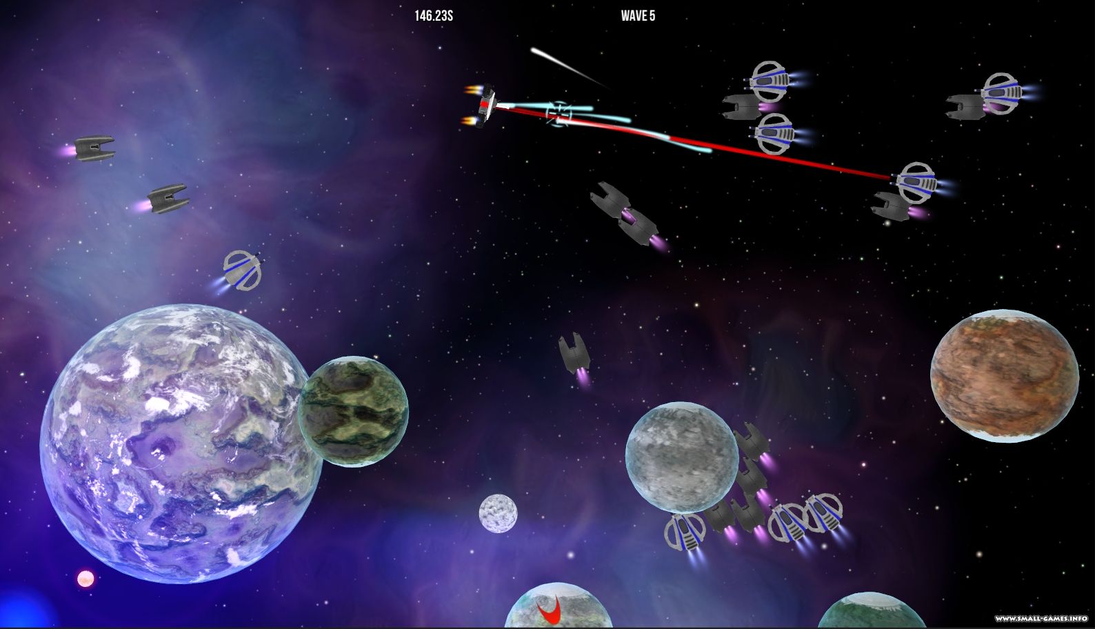 Скриншот из игры Gravitanks - 1