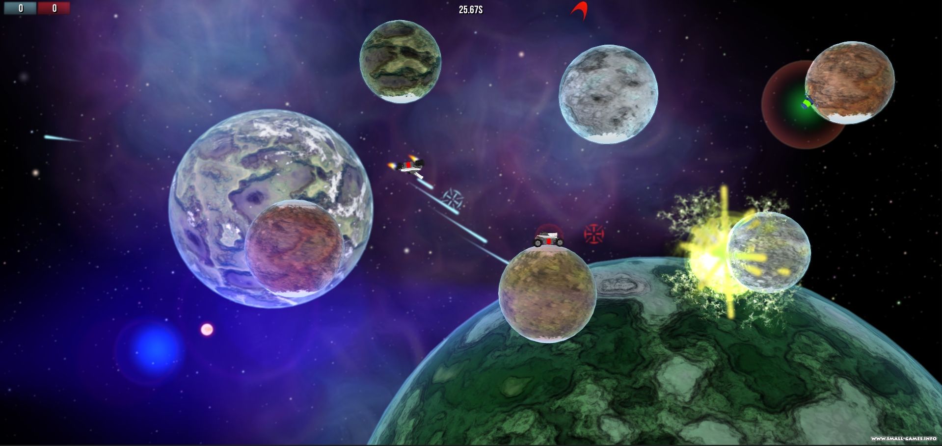 Скриншот из игры Gravitanks - 2