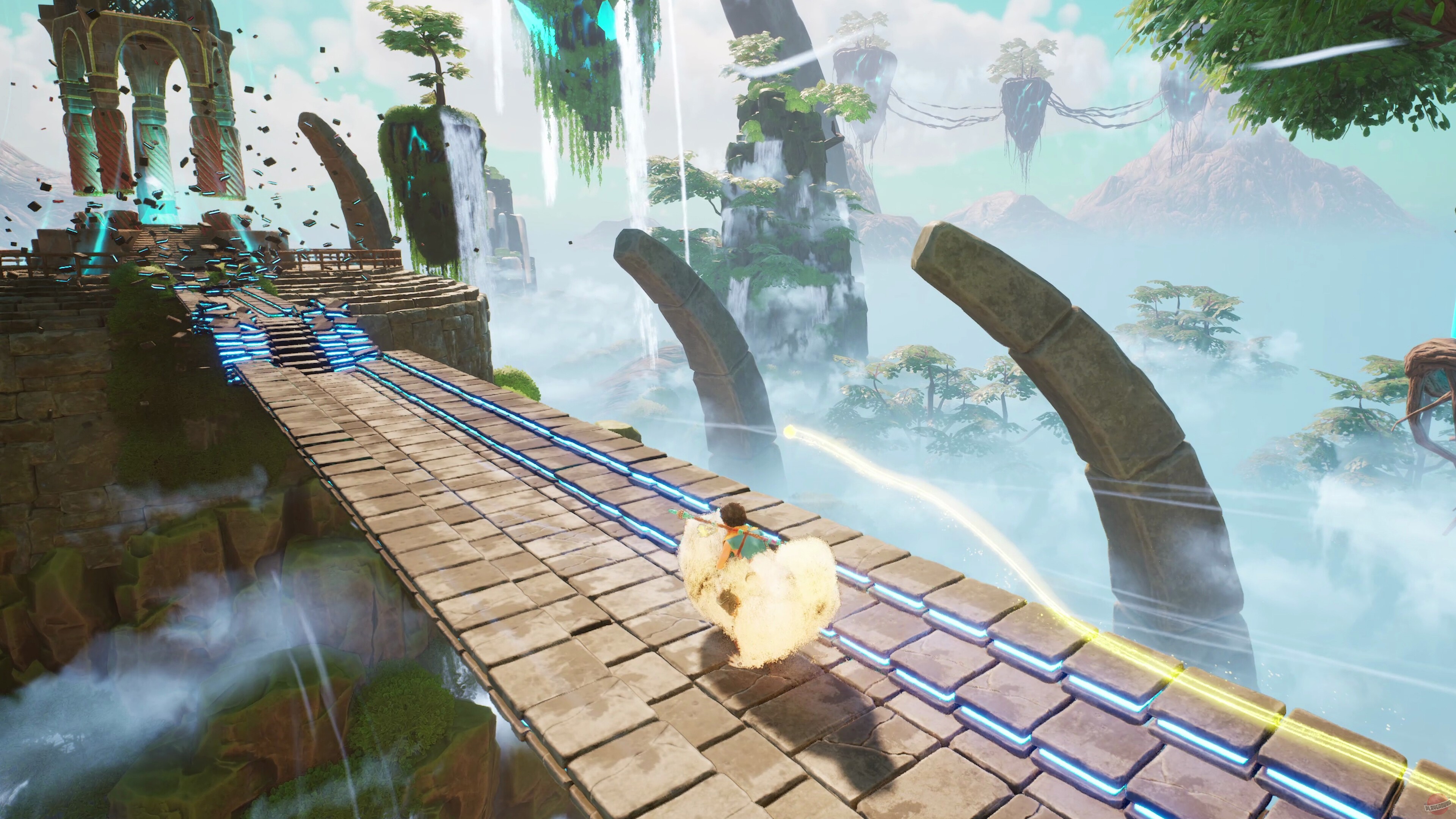 Скриншот из игры The Legend of Baboo - 4