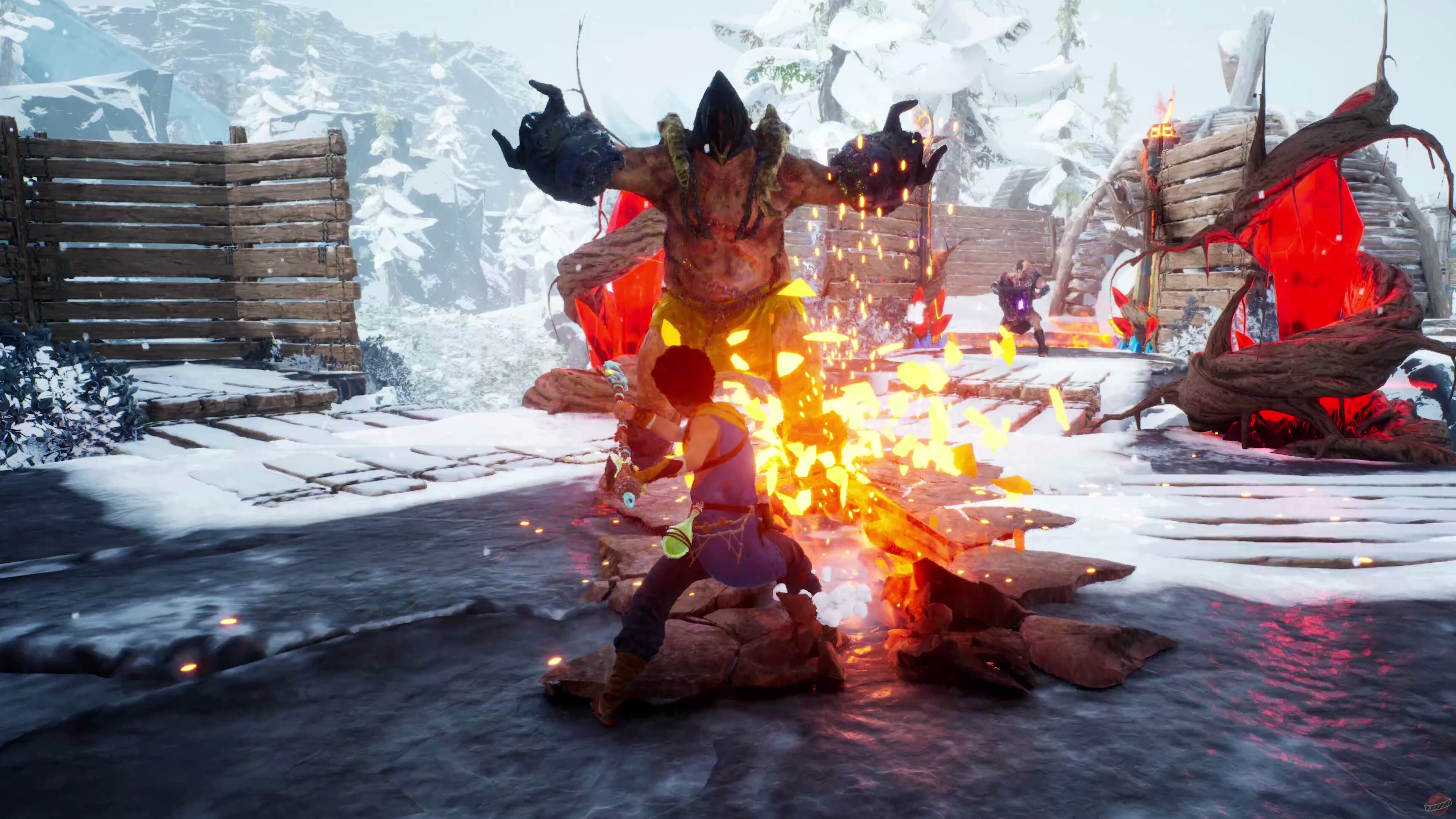 Скриншот из игры The Legend of Baboo - 2