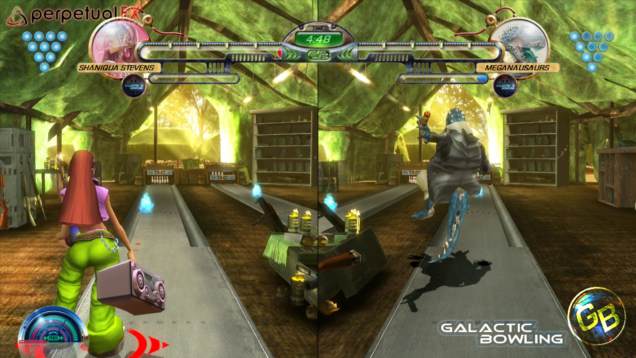 Скриншот из игры Galactic Bowling - 19