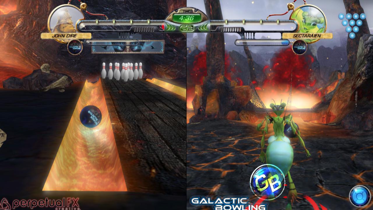 Скриншот из игры Galactic Bowling - 14