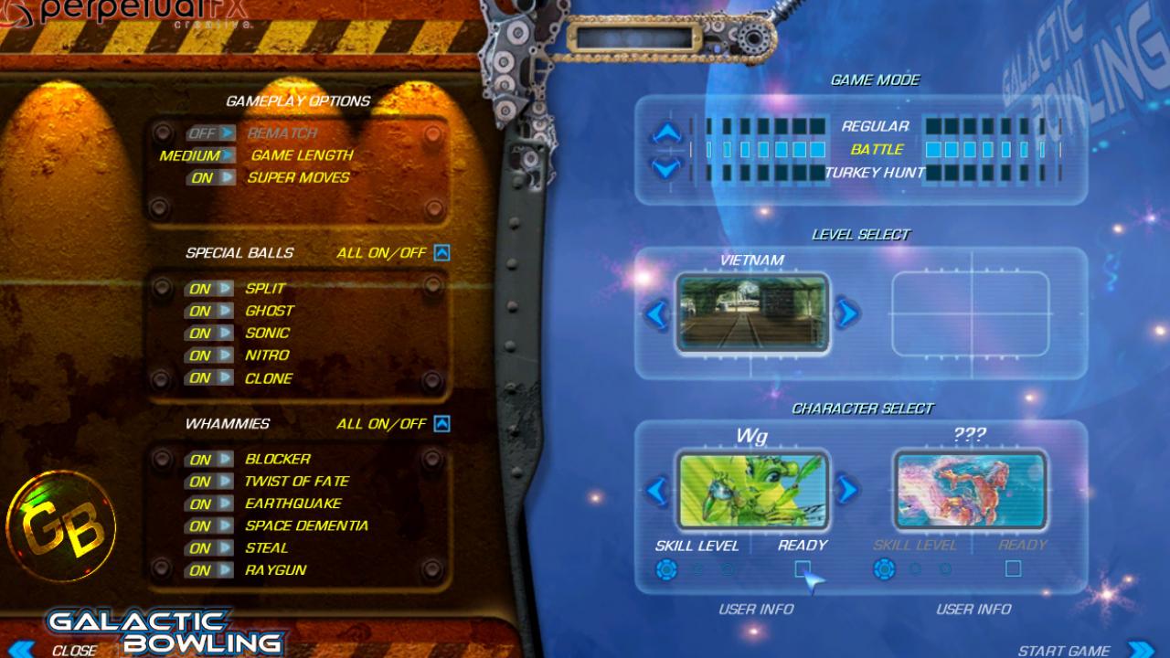 Скриншот из игры Galactic Bowling - 40