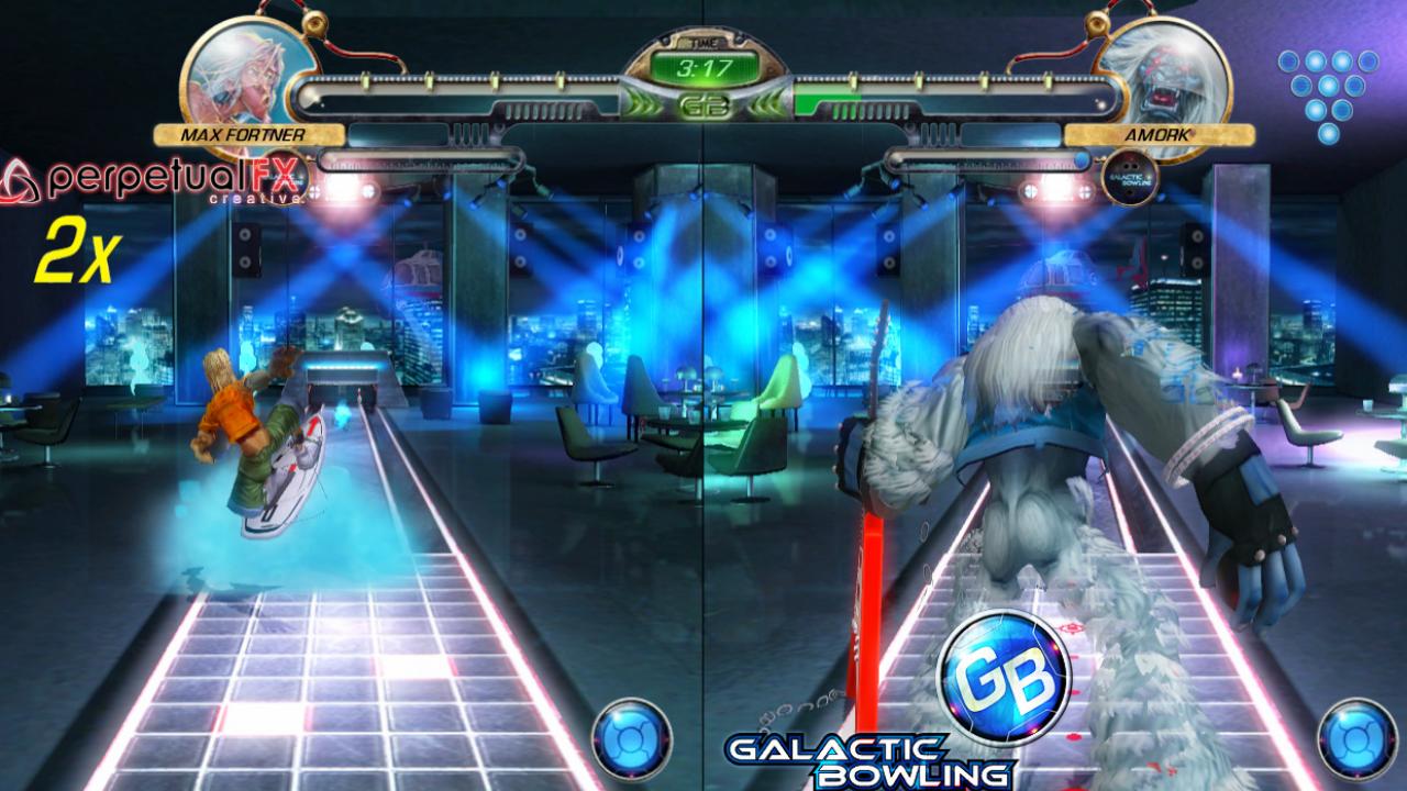 Скриншот из игры Galactic Bowling - 10