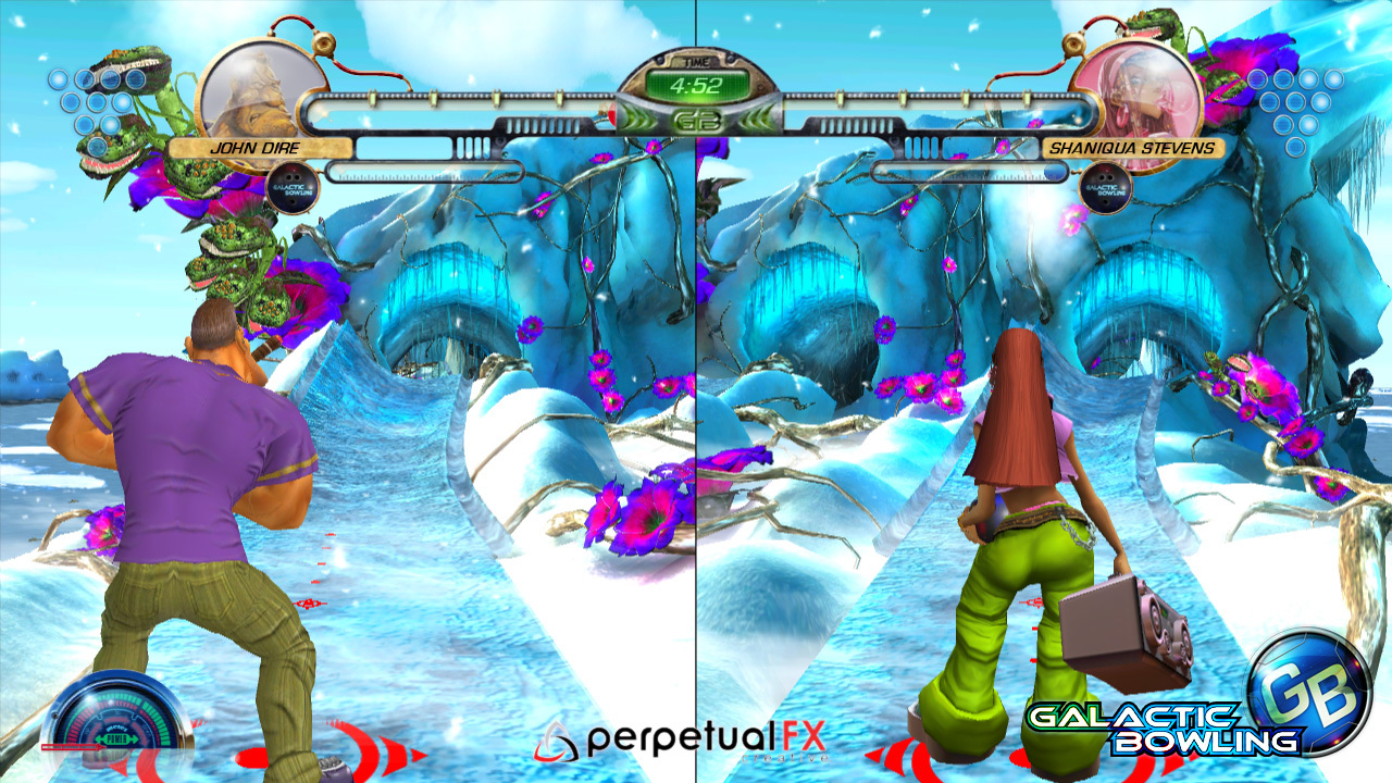 Скриншот из игры Galactic Bowling - 8