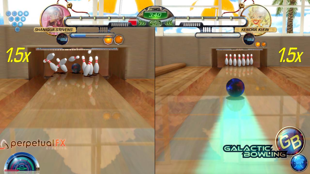 Скриншот из игры Galactic Bowling - 18
