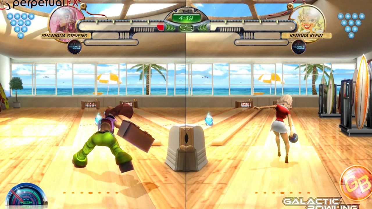 Скриншот из игры Galactic Bowling - 16