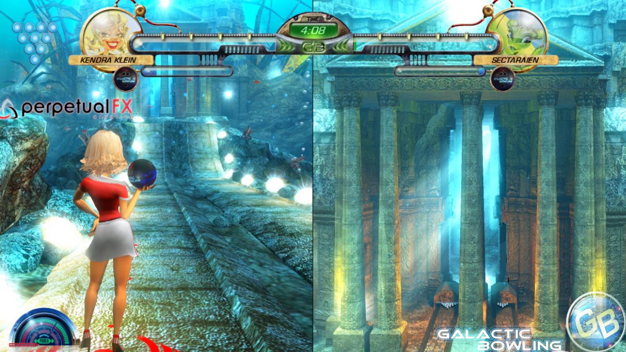 Скриншот из игры Galactic Bowling - 12