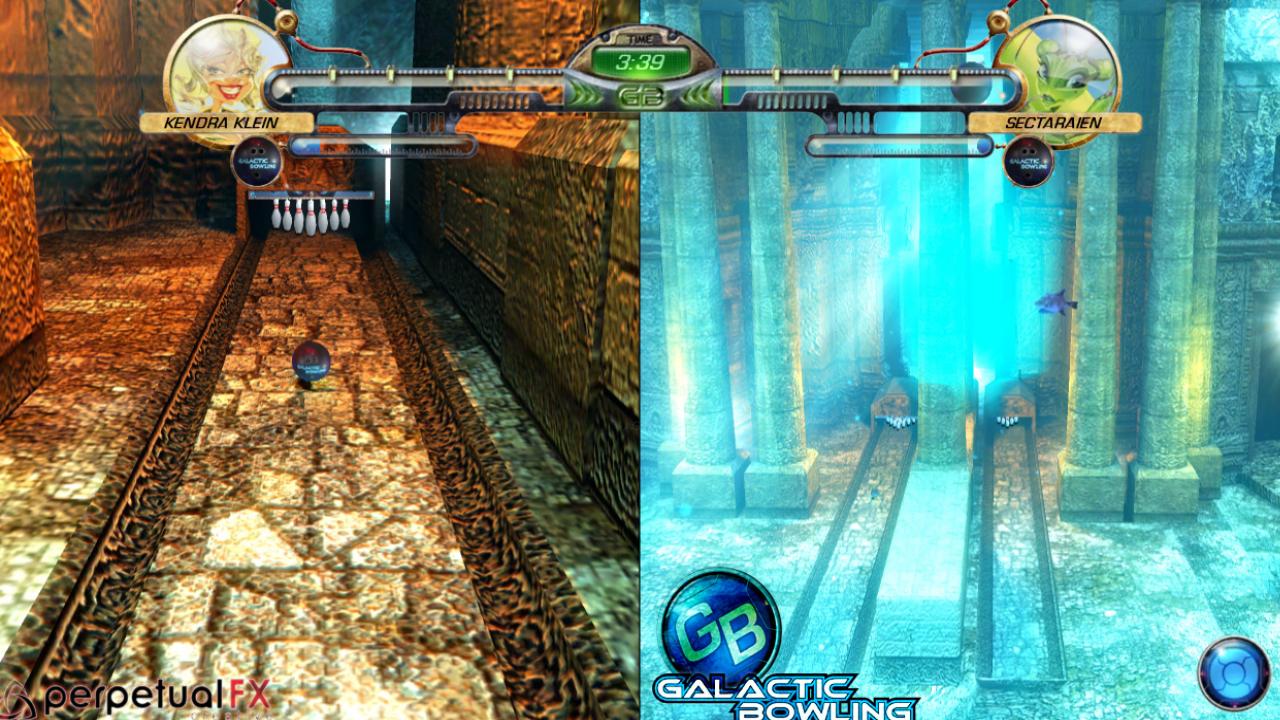Скриншот из игры Galactic Bowling - 28